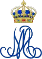 Monogramme de la reine Marie-Amélie, épouse du roi Louis-Philippe Ier.