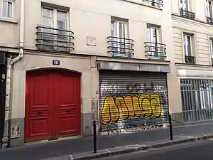 no&nbsp;16 rue Arthur-Groussier