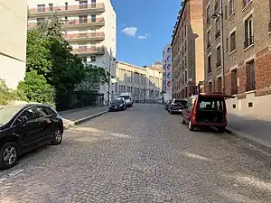 La rue depuis la rue Croulebarbe.