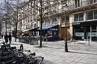 Au niveau du no&nbsp;9.