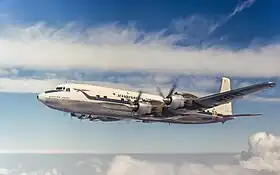 Un DC-7 de SAS en 1957