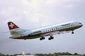 La Caravelle HB-ICK en 1974