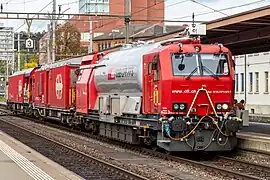Train d'extinction et de sauvetage (TES) (Suisse).