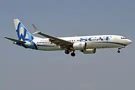 Boeing 737-8 MAX de SCAT Airlines