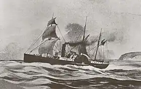 illustration de Brother Jonathan (bateau)