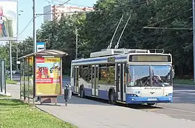 Trolleybus.