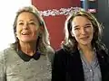 Marie-Anne Soubré-Trinh(à droite, avec Sophie de Menthon à gauche).