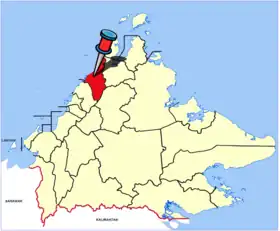 Localisation de Kota Belud