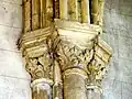 Chœur, chapiteaux côté nord.