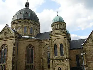 Clocher à dômeSaint-Avold.