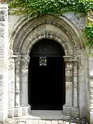 Portail de la salle capitulaire.