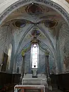 Le chœur de l'église.