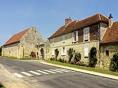 L'entrée de l'abbaye.