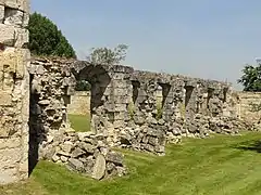 Vestiges du cloître.