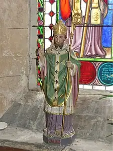 Église de Saint-Merd-la-Breuille dans la Creuse.