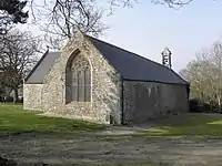 Le chevet et la costale nord.