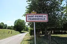 Entrée du village