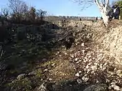 Ruines du vieux château.