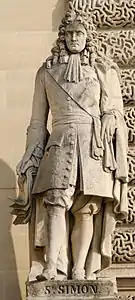 Pierre Hébert, Saint-Simon (vers 1853), Paris, palais du Louvre.