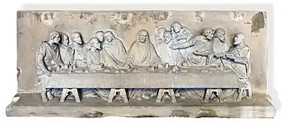 La Cène Gaston Virebent 1888