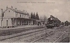 Saint-Yrieix vers 1920.