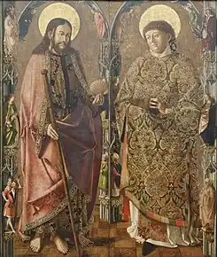Saint Jacques et Saint Étienne, par Marx Reichlich (fin du XVe siècle).