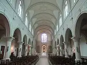 La nef de l'église.