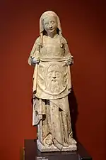 Anonyme Bourguignon, Sainte Véronique, milieu XIVe&nbsp;siècle.