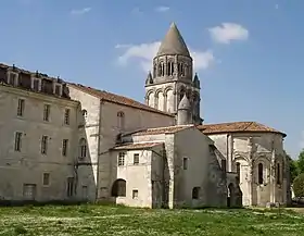 Abbaye aux Dames de Saintes, en Charente-Maritime.