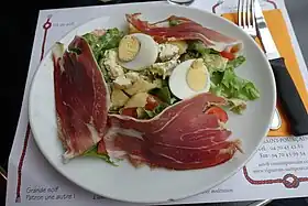 Salade aveyronnaise.