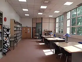 Salle de lecture du CNAEF.