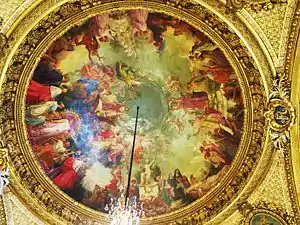 L’Apothéose de Napoléon Ier (vers 1854), Paris, palais du Luxembourg, coupole de la salle des Conférences.