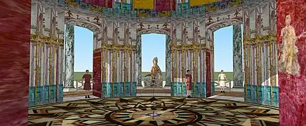 Evocation de la splendeur de la Cenatio rotunda