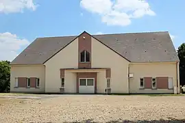 La salle polyvalente.