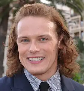 Sam Heughan dans le rôle de Jamie Fraser