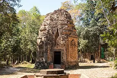 Sambor Prei Kuk. Prasat Sambor, groupe Nord VIIe siècle