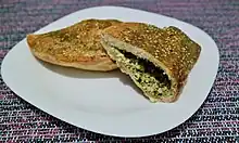 Samoussa en Israël.