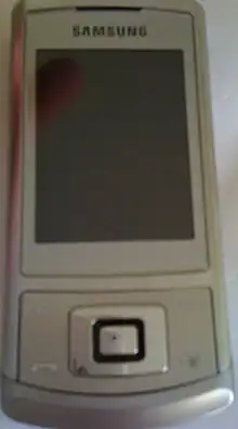 One of the new Samsung phones.