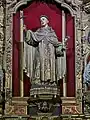 Sculpture de Saint Albert de Sicile, vers 1629, Iglesia de San Alberto (Sevilla) (es).