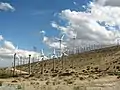 Nouvelle ferme éolienne de San Gorgonio Pass.
