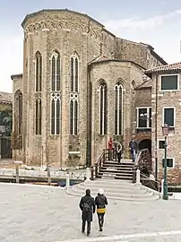 L'abside sur le Campo della Salute