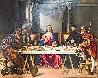 Le souper chez Emmaüs