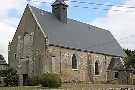 Façade ouest et mur sud.
