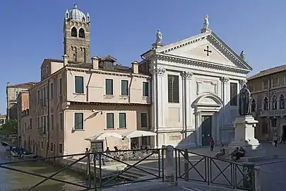 Le Campo Santa Fosca avec le rio éponyme