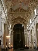 Intérieur de l'église.