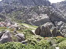 Paysage en Sardaigne.