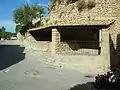 Le lavoir, proche de la tour de l'Horloge.