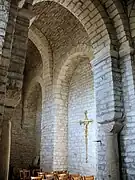 Élévation de la nef.