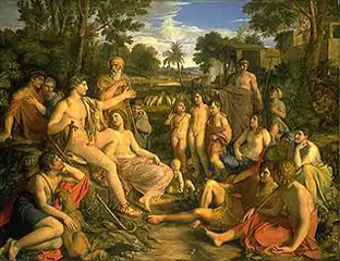 Schick, Apollon parmi les bergers 1806