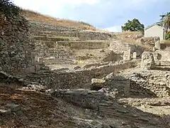 Le théâtre romain.